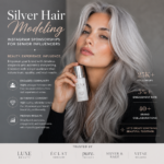 silver hair modeling