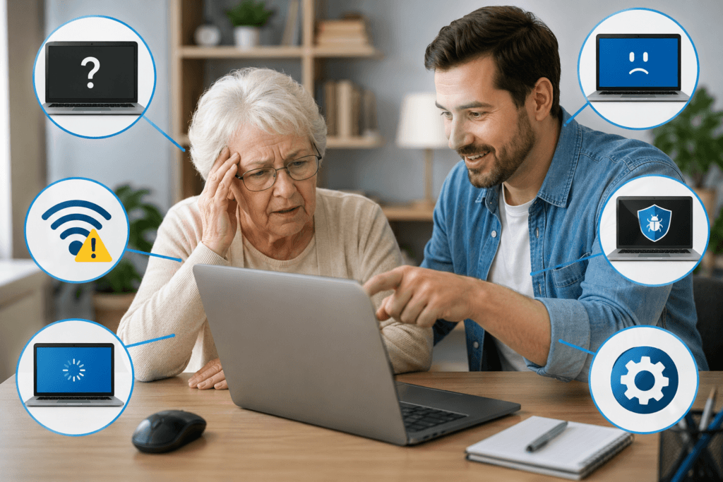 - Seniors Make Money Online Help Seniors To Troubleshoot Common Computer Issues