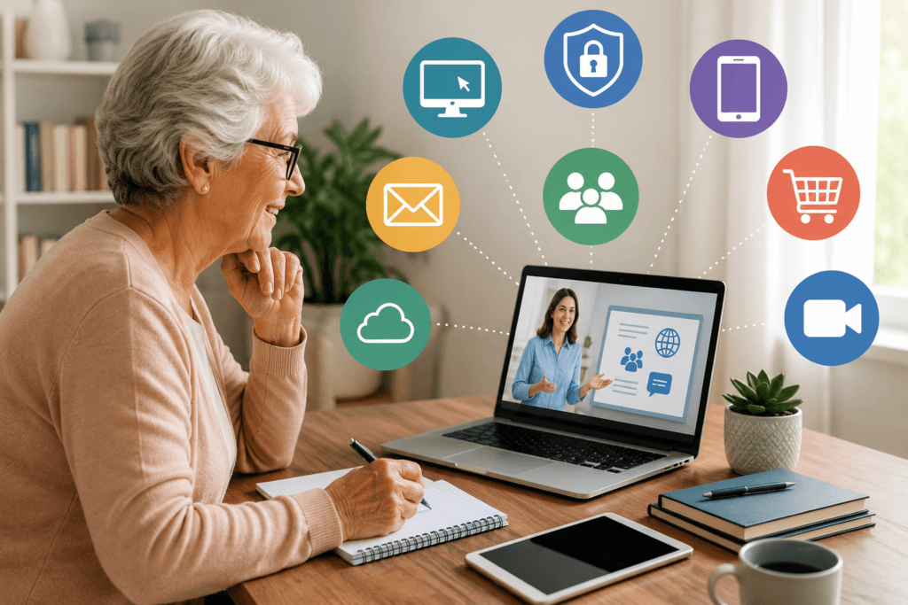 - Seniors Make Money Online seniors digital skills