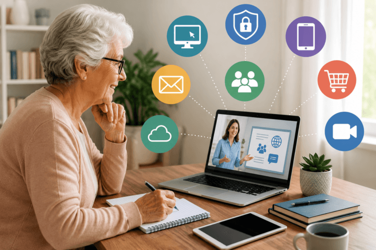 - Seniors Make Money Online seniors digital skills